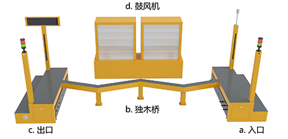 智能平衡木体验设备